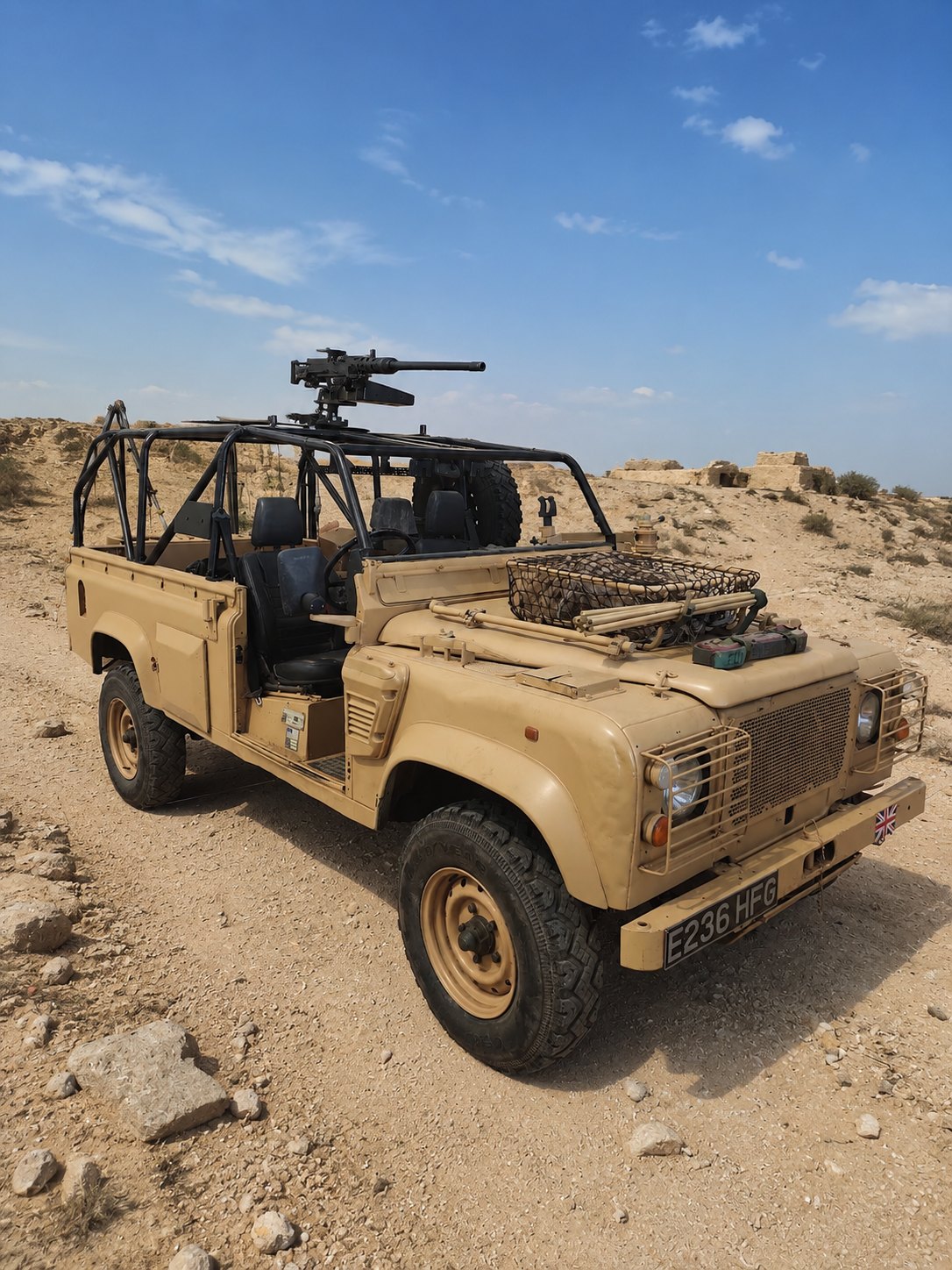 1988 Land Rover WMIK, Special Forces spec weapons mount vehicle