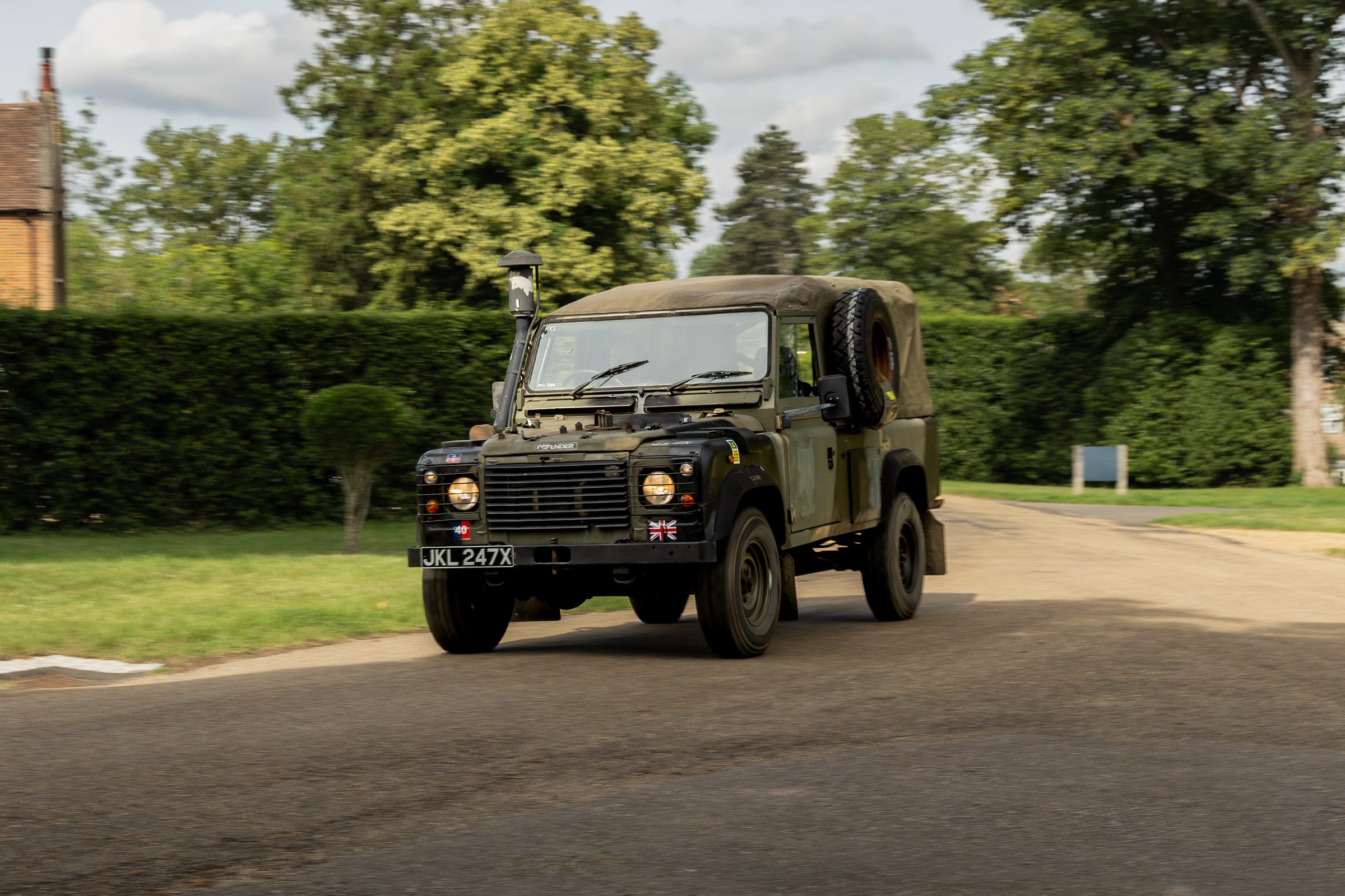 1999 Land Rover Wolf, ex Royal Marines service vehicle