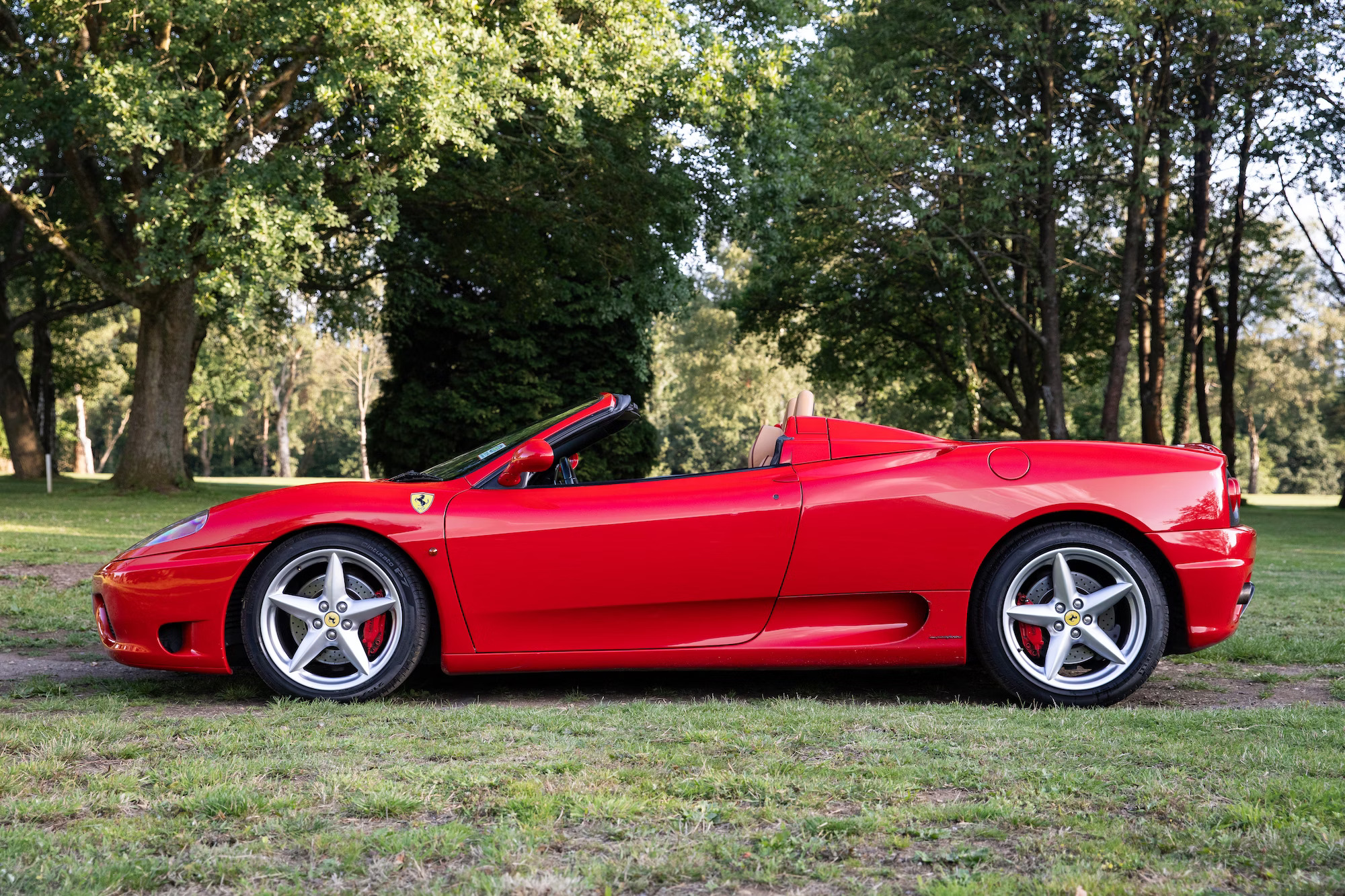 Red Ferrari Hire for Events London UK